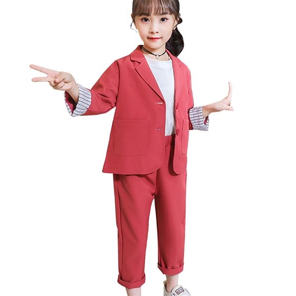 teen girls clothing patchwork suit for fashion blazers kids outfits in school casual winter children's yea 210528, White
teen girls clothing patchwork suit for fashion blazers kids outfits in school casual winter children's yea 210528, White