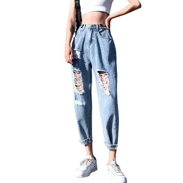 women's jeans korea fashion vintage ripped boyfriend for women high waist blue plus size 4xl 5xl pantalones
women's jeans korea fashion vintage ripped boyfriend for women high waist blue plus size 4xl 5xl pantalones