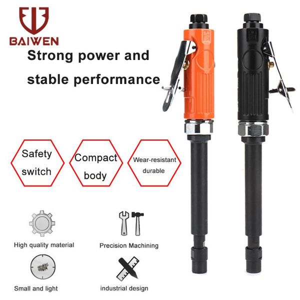 pneumatic tools 22000rpm extended die grinder straight grinding mill engraving tool air carving machine 1/4" & 1/8''
pneumatic tools 22000rpm extended die grinder straight grinding mill engraving tool air carving machine 1/4" & 1/8''