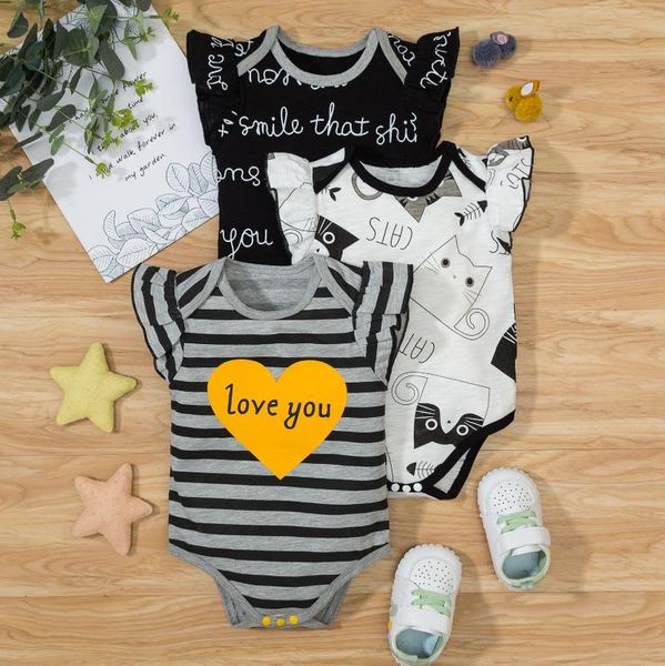 2021-02-26 lioraitiin 0-12m born infant baby boy girl 3pcs romper set short sleeve cotton jumpsuit anmial letter printed jumpsuits, Blue
2021-02-26 lioraitiin 0-12m born infant baby boy girl 3pcs romper set short sleeve cotton jumpsuit anmial letter printed jumpsuits, Blue