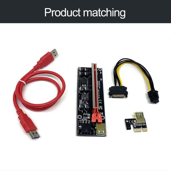 fans & coolings pci-e riser 006/008s/009s card pcie pci e extender usb 3.0 sata to 4pin molex adapter cable mining for video power
fans & coolings pci-e riser 006/008s/009s card pcie pci e extender usb 3.0 sata to 4pin molex adapter cable mining for video power