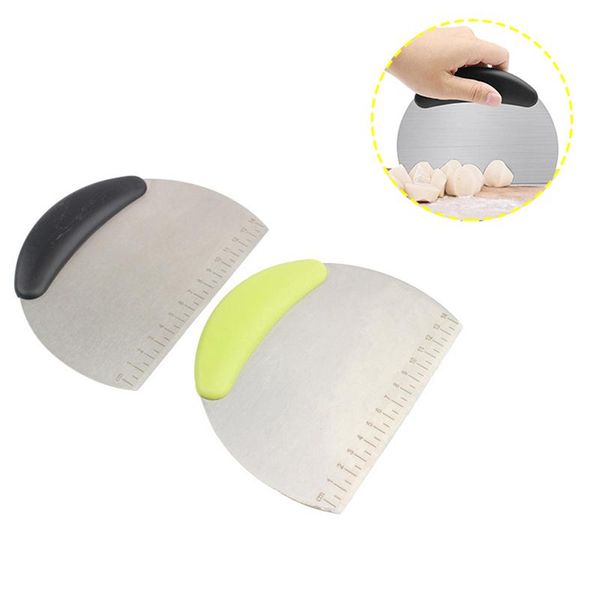baking & pastry tools fashion semicircular stainless steel bench scraper dough bowl spatula food-safe cutter flexible
baking & pastry tools fashion semicircular stainless steel bench scraper dough bowl spatula food-safe cutter flexible
