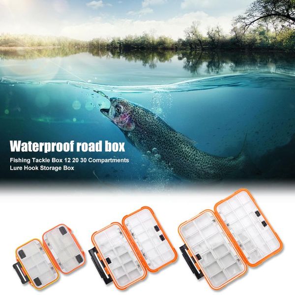 double sided fishing tackle box multi compartment waterproof bait lure hook storage case sea rock accessories
double sided fishing tackle box multi compartment waterproof bait lure hook storage case sea rock accessories