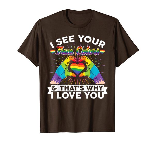 i see your true colors that's why i love you lgbt pride t-shirt, White;black
i see your true colors that's why i love you lgbt pride t-shirt, White;black