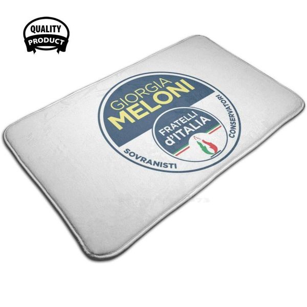 carpets fratelli d'italia giorgia meloni face mask door mat foot pad home rug ratelli ditalia itialia brothers italy
carpets fratelli d'italia giorgia meloni face mask door mat foot pad home rug ratelli ditalia itialia brothers italy