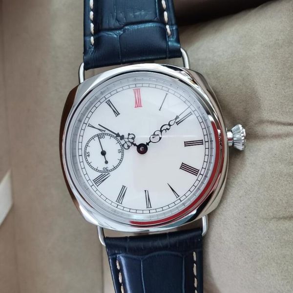 wristwatches 45mm stainless steel manual mechanical men's watch white dial roman number seagull st3600 movement g079, Slivery;brown
wristwatches 45mm stainless steel manual mechanical men's watch white dial roman number seagull st3600 movement g079, Slivery;brown