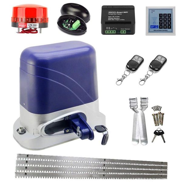 fingerprint access control electric door opener for 1300kg weight with 4m steel racks automatic garage sliding gate motor gear drive kit
fingerprint access control electric door opener for 1300kg weight with 4m steel racks automatic garage sliding gate motor gear drive kit