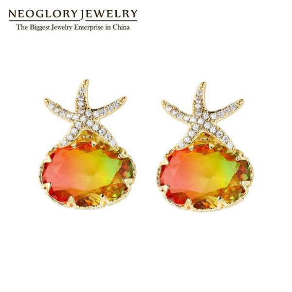 neoglory gorgeous level shinnng zircon cover with sea star 2021 female earrings for party accessories gift stud, Golden;silver
neoglory gorgeous level shinnng zircon cover with sea star 2021 female earrings for party accessories gift stud, Golden;silver