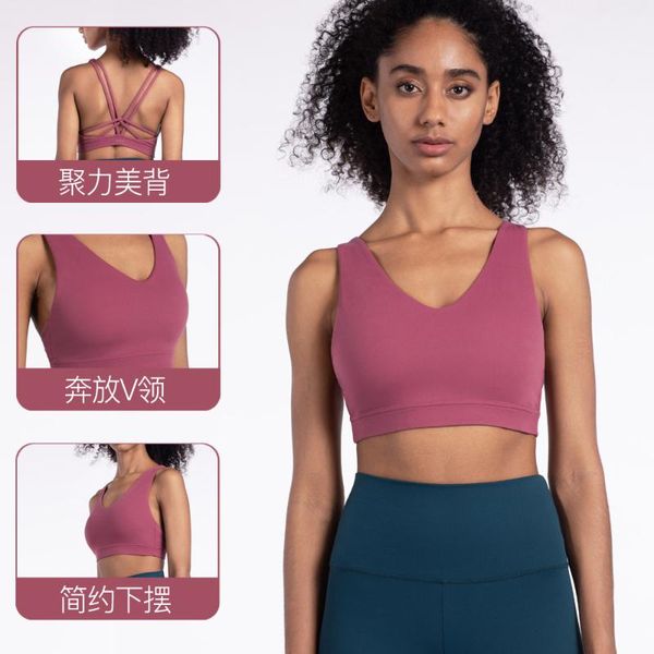 the 2021 ins double kam close skin beauty naked feeling sports bra shoulders with cohesion back fitness gym clothing, White;black
the 2021 ins double kam close skin beauty naked feeling sports bra shoulders with cohesion back fitness gym clothing, White;black