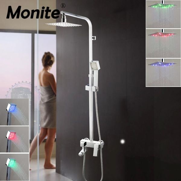 monite led 8 inch bathroom shower set bathtub faucet solid brass shower mixer tap chrome polish bath mixer tap head
monite led 8 inch bathroom shower set bathtub faucet solid brass shower mixer tap chrome polish bath mixer tap head