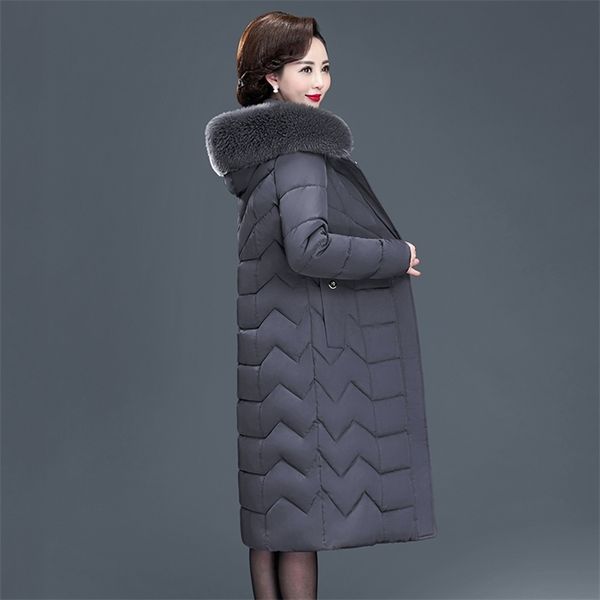 x-long women coats slim office ladies solid women's winter jacket hooded with fur collar thick cotton padded parkas 211011, Black
x-long women coats slim office ladies solid women's winter jacket hooded with fur collar thick cotton padded parkas 211011, Black