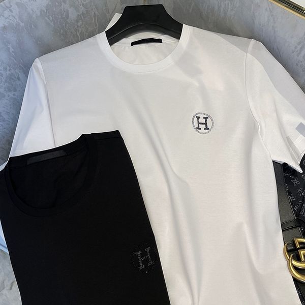 2021 summer short new korean printing trend slim half sleeve handsome t-shirt men's wear, White;black
2021 summer short new korean printing trend slim half sleeve handsome t-shirt men's wear, White;black