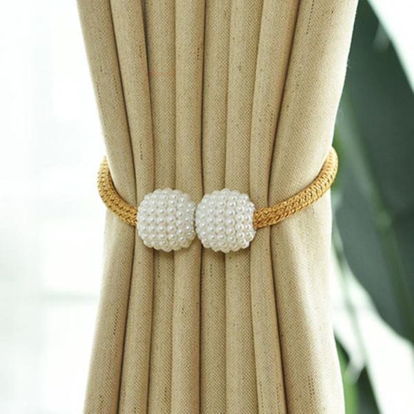other home decor simple curtain straps modern pearl magnetic buckle punching rope strap
other home decor simple curtain straps modern pearl magnetic buckle punching rope strap