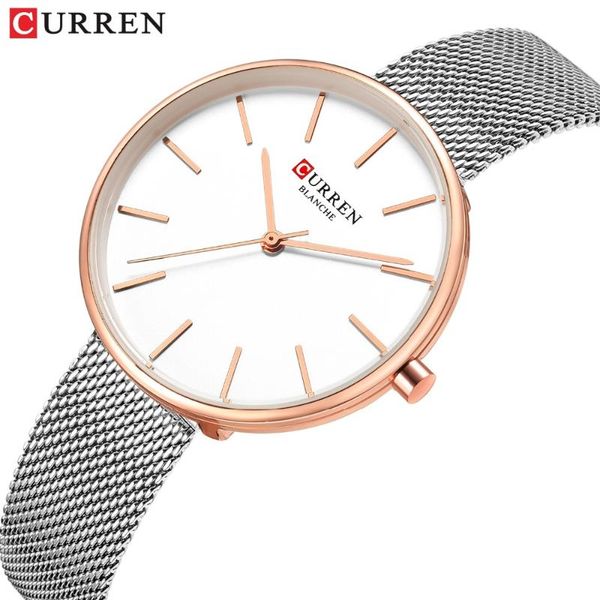 wristwatches stainless steel mesh women watch curren casual dress ladies analog quartz wristwatch relogios feminino fashion female clock, Slivery;brown
wristwatches stainless steel mesh women watch curren casual dress ladies analog quartz wristwatch relogios feminino fashion female clock, Slivery;brown
