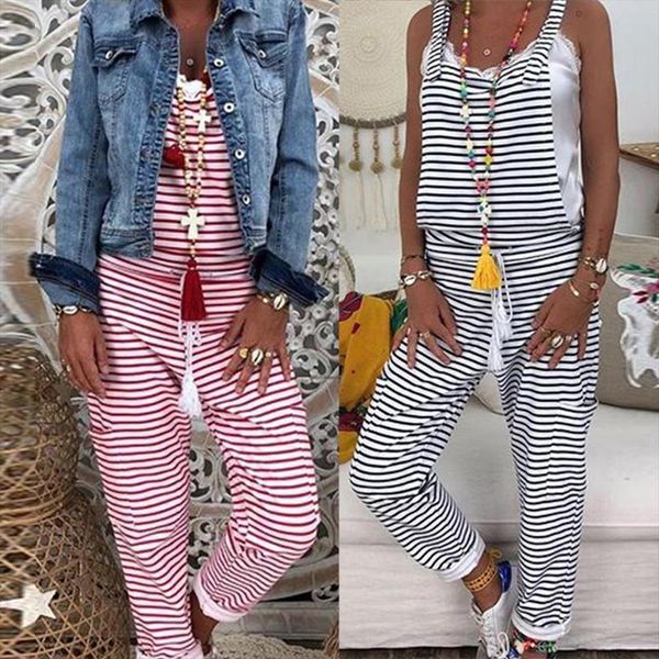 80% salesplus size striped women jumpsuit print pocket tassel drawstring long overalls, Black;white
80% salesplus size striped women jumpsuit print pocket tassel drawstring long overalls, Black;white