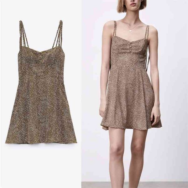 women vintage animal print dress sleeveless straps backless summer es chic smocked elastic mini beach 210524, Black;gray
women vintage animal print dress sleeveless straps backless summer es chic smocked elastic mini beach 210524, Black;gray