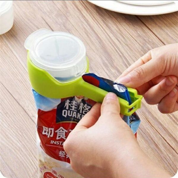 1pcs househould snack storage seal sealing pour bag clips clamp clip kitchen tool home close
1pcs househould snack storage seal sealing pour bag clips clamp clip kitchen tool home close
