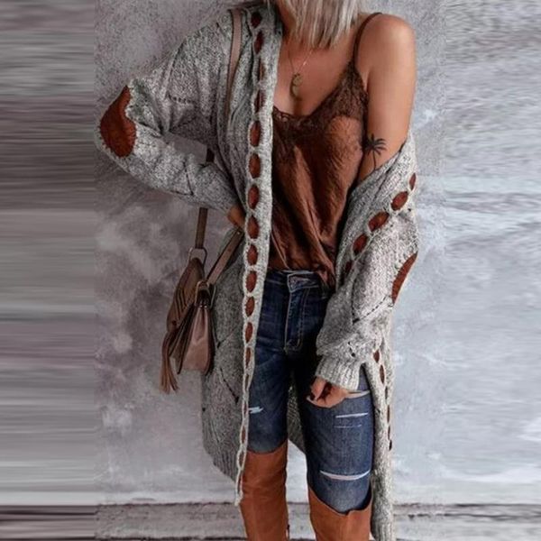 women's knits & tees autumn winter vintage loose long cardigan sweater elegant office lady knit hooded women fashion sleeve overcoat, White
women's knits & tees autumn winter vintage loose long cardigan sweater elegant office lady knit hooded women fashion sleeve overcoat, White