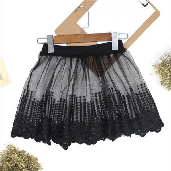tulle mesh floral embroidery women skirt overskirt see through transparent short mini black micro s148
tulle mesh floral embroidery women skirt overskirt see through transparent short mini black micro s148