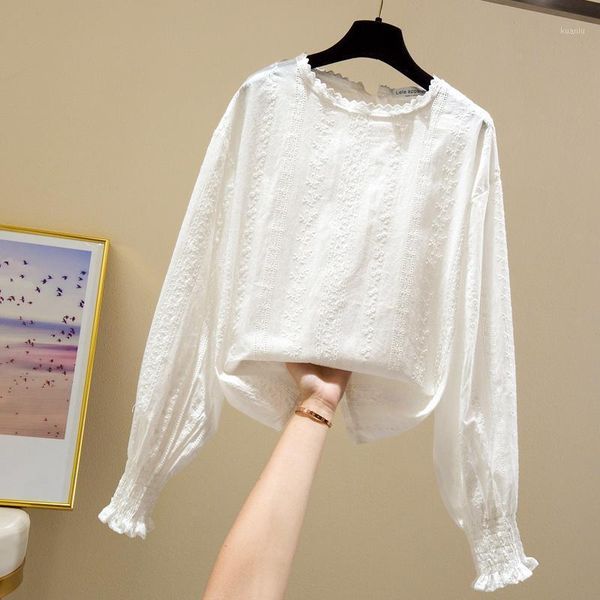women's blouses & shirts mumuzi blouse ladies girl women long sleeve lace hollow out casual chiffon sleeveless lantern, White
women's blouses & shirts mumuzi blouse ladies girl women long sleeve lace hollow out casual chiffon sleeveless lantern, White