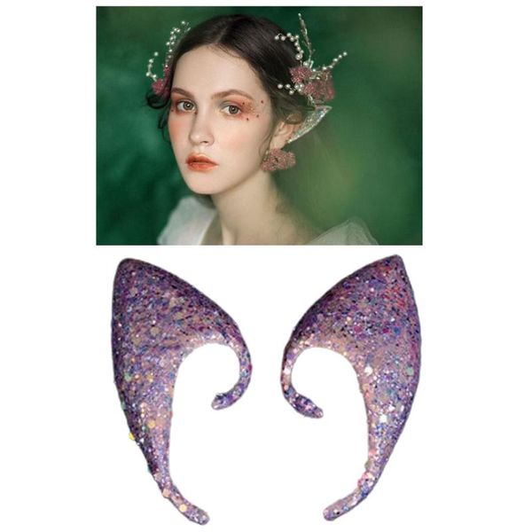 party masks 1 pair shiny sequins angel elf ears silicone fake ear props halloween fairy cosplay accessories decoration
party masks 1 pair shiny sequins angel elf ears silicone fake ear props halloween fairy cosplay accessories decoration