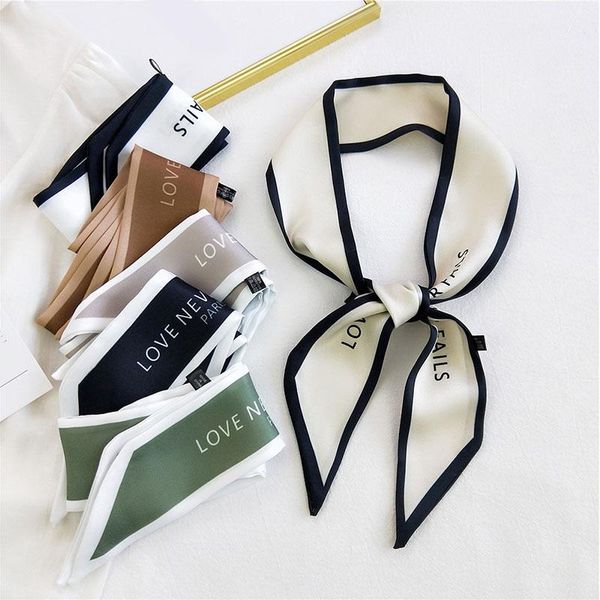 scarves silk satin scarf handle bag ribbons letters print long strip small diy hair tie band multi-function decorative neckerchief, Blue;gray
scarves silk satin scarf handle bag ribbons letters print long strip small diy hair tie band multi-function decorative neckerchief, Blue;gray