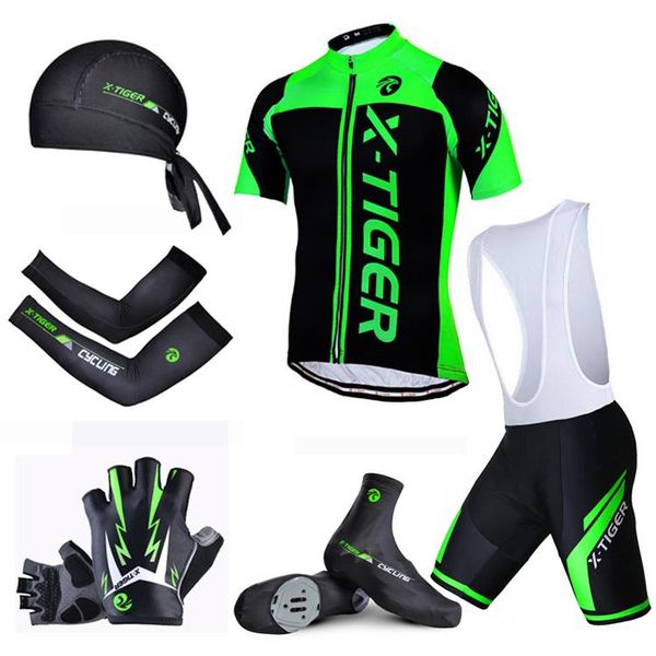 racing sets x-tiger summer 6 in 1 cycling set 100% polyester jerseys bicycle wear mountain bike clothing suit, Black;blue
racing sets x-tiger summer 6 in 1 cycling set 100% polyester jerseys bicycle wear mountain bike clothing suit, Black;blue