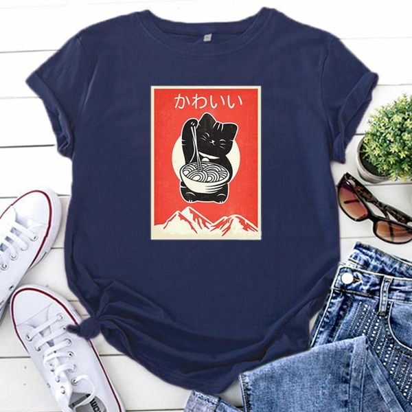 shirt vintage kawaii cat anime printing womens tee shirts gothic crewneck women tshirt korean style t-shirts for woman women's t-shirt, White
shirt vintage kawaii cat anime printing womens tee shirts gothic crewneck women tshirt korean style t-shirts for woman women's t-shirt, White
