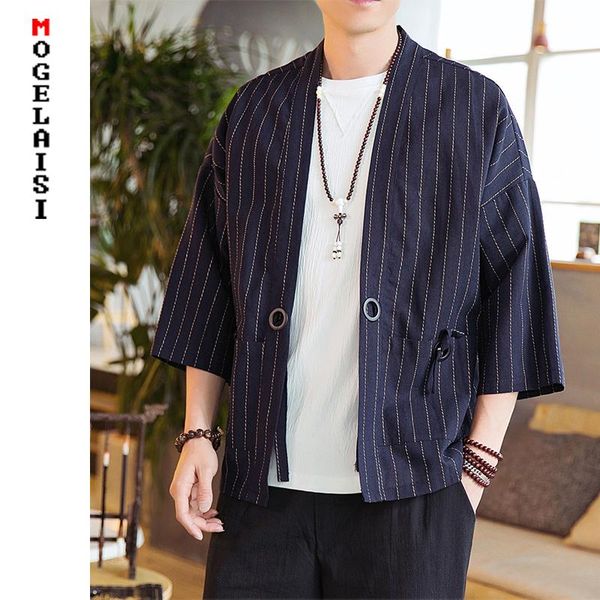 men's casual shirts brand japan style shirt men striped linen cotton long sleeve belt pocket flax blue camisas hombre 312b-2-d554, White;black
men's casual shirts brand japan style shirt men striped linen cotton long sleeve belt pocket flax blue camisas hombre 312b-2-d554, White;black