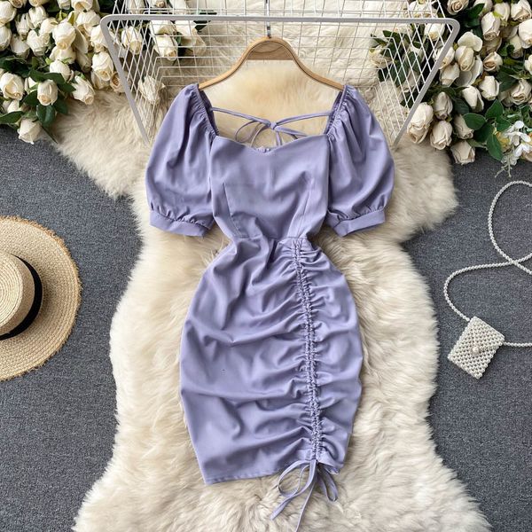two piece dress summer women french style puff short sleeve square collar drawstring ruched mini slim fit casual streetwear 2021 n, White
two piece dress summer women french style puff short sleeve square collar drawstring ruched mini slim fit casual streetwear 2021 n, White