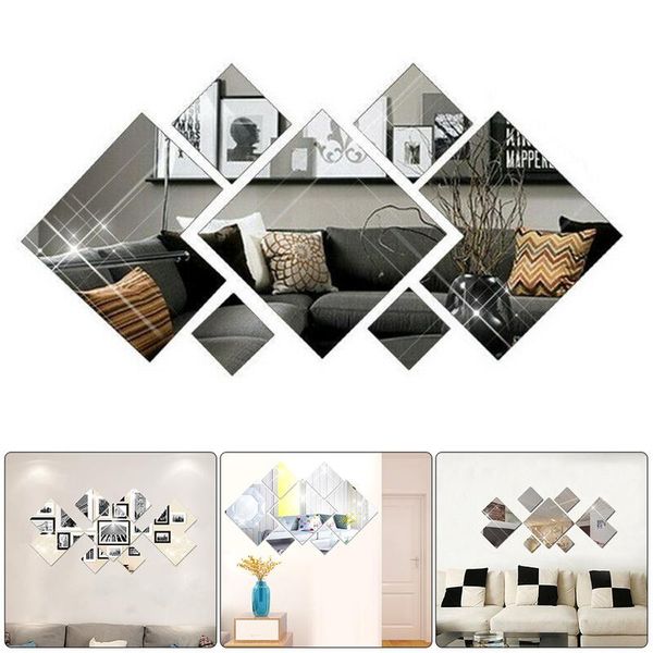 wall stickers 7pcs 3d mirror sticker lozenge diy tv background bathroom decor bedroom home decoration
wall stickers 7pcs 3d mirror sticker lozenge diy tv background bathroom decor bedroom home decoration