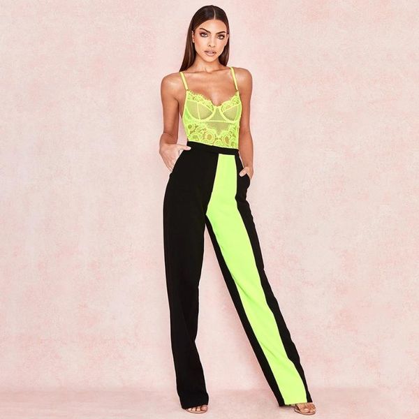 women's jumpsuits & rompers two piece playsuits 2021 women elegant jumpsuit v-neck celebrity evening party bodycon bandage, Black;white
women's jumpsuits & rompers two piece playsuits 2021 women elegant jumpsuit v-neck celebrity evening party bodycon bandage, Black;white