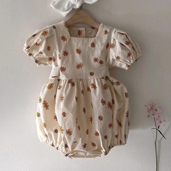 rompers summer baby girl clothes fashion chrysanthemum printed short sleeve bodysuit kid loose breathable bodysuits + headband, Blue
rompers summer baby girl clothes fashion chrysanthemum printed short sleeve bodysuit kid loose breathable bodysuits + headband, Blue