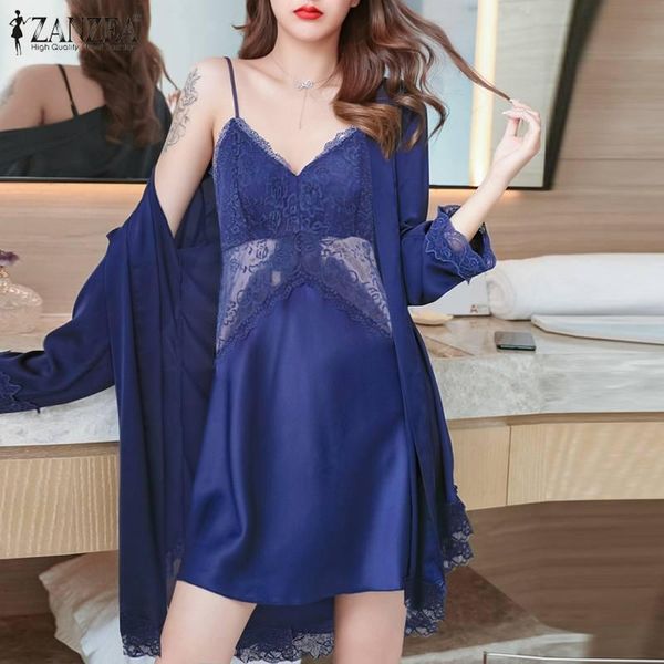 women's sleepwear lace pathwork zanzea 2021 spaghetti nightdress stain suits two-piece female solid homewear oversized, Black;red
women's sleepwear lace pathwork zanzea 2021 spaghetti nightdress stain suits two-piece female solid homewear oversized, Black;red
