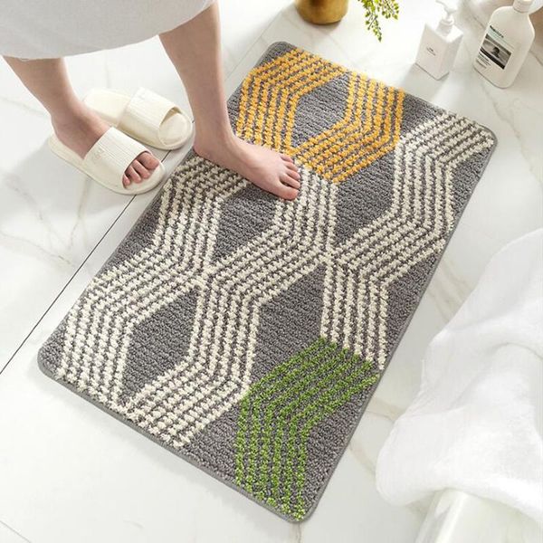 carpets arrival flocking absorbent bathroom door mat for modern home decoration rug thicken anti-slip floor cushion striped
carpets arrival flocking absorbent bathroom door mat for modern home decoration rug thicken anti-slip floor cushion striped