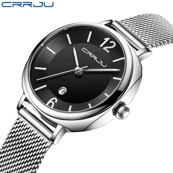 woman watches crrju luxury fashion bracelet watch for women casual waterproof quartz ladies dress watches girls relogio feminino 210517, Slivery;brown
woman watches crrju luxury fashion bracelet watch for women casual waterproof quartz ladies dress watches girls relogio feminino 210517, Slivery;brown