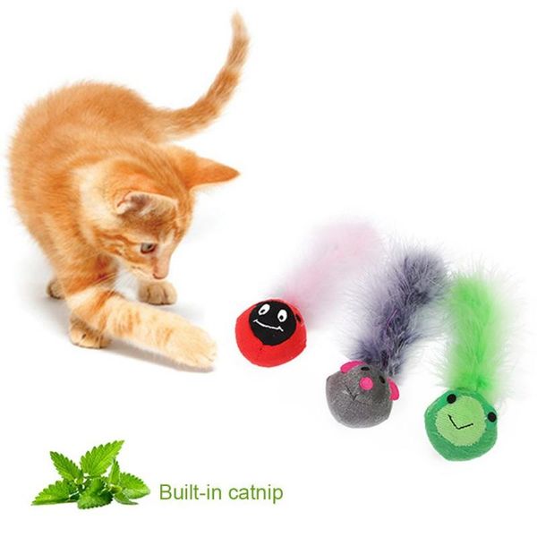 cat toys pet plush animal toy ball interactive play chew artificial colorful teaser supplies for dog feather
cat toys pet plush animal toy ball interactive play chew artificial colorful teaser supplies for dog feather