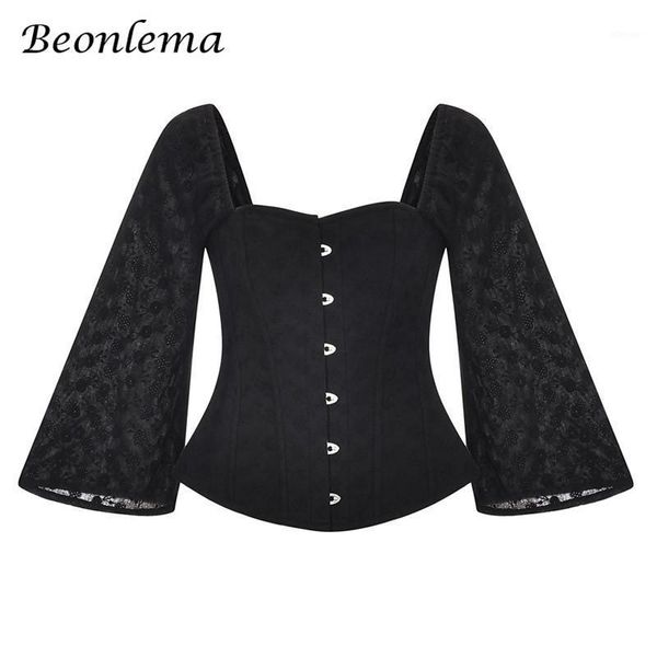 lace corset women's steampunk goth to wear out gothic style long sleeve black lingerie 2021 bustiers & corsets, Black;white
lace corset women's steampunk goth to wear out gothic style long sleeve black lingerie 2021 bustiers & corsets, Black;white
