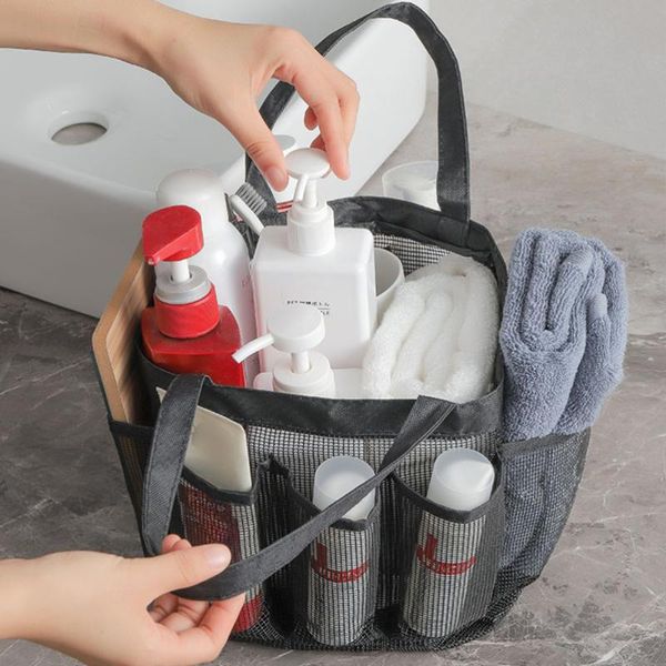 duffel bags 1pc lattice mesh bag multifunctional storage pouch beach handbag wash for travel outdoor (grey)
duffel bags 1pc lattice mesh bag multifunctional storage pouch beach handbag wash for travel outdoor (grey)
