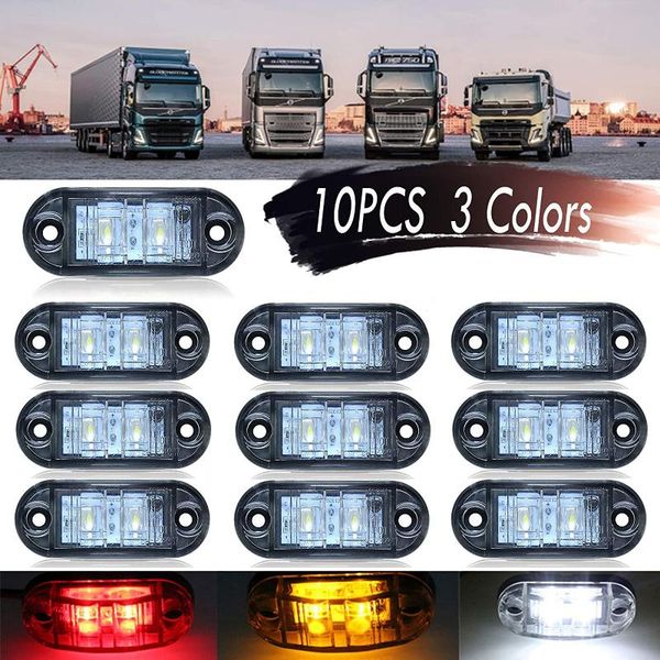 emergency lights 10pcs side marker led position lamps rear tail 12/24v universal for trailer van caravan auto truck lorry car bus
emergency lights 10pcs side marker led position lamps rear tail 12/24v universal for trailer van caravan auto truck lorry car bus