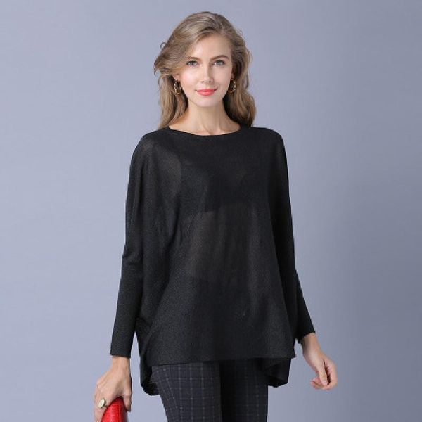 autumn women temperament solid color sweater female commute pullover ladies fashion bat sleeve girls women's sweaters, White;black
autumn women temperament solid color sweater female commute pullover ladies fashion bat sleeve girls women's sweaters, White;black