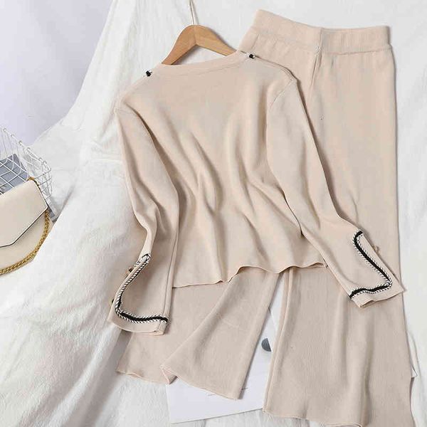 women's two piece pants female knitting deat around the neck long pants arrivals temperament two fashion joint pieces spring summer 11d, White
women's two piece pants female knitting deat around the neck long pants arrivals temperament two fashion joint pieces spring summer 11d, White