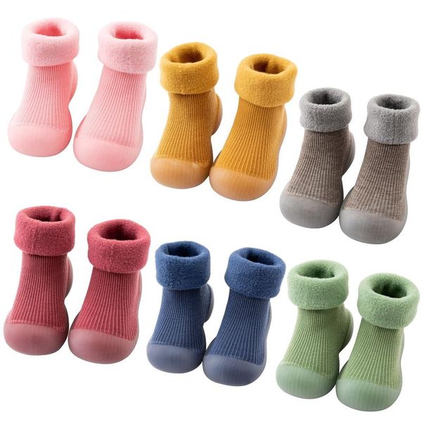 first walkers kids toddler shoes baby boys girls solid winter warm knit soft sole rubber socks slipper stocking toddlers
first walkers kids toddler shoes baby boys girls solid winter warm knit soft sole rubber socks slipper stocking toddlers