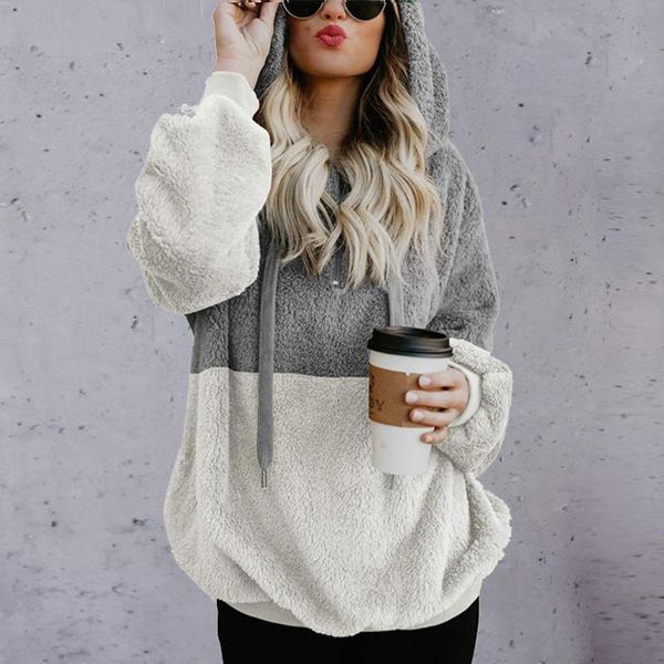 women's hoodies & sweatshirts autumn winter thick warm hooded coat velvet cashmere women hoodie sweatshirt patchwork pullovers casual z, Black
women's hoodies & sweatshirts autumn winter thick warm hooded coat velvet cashmere women hoodie sweatshirt patchwork pullovers casual z, Black