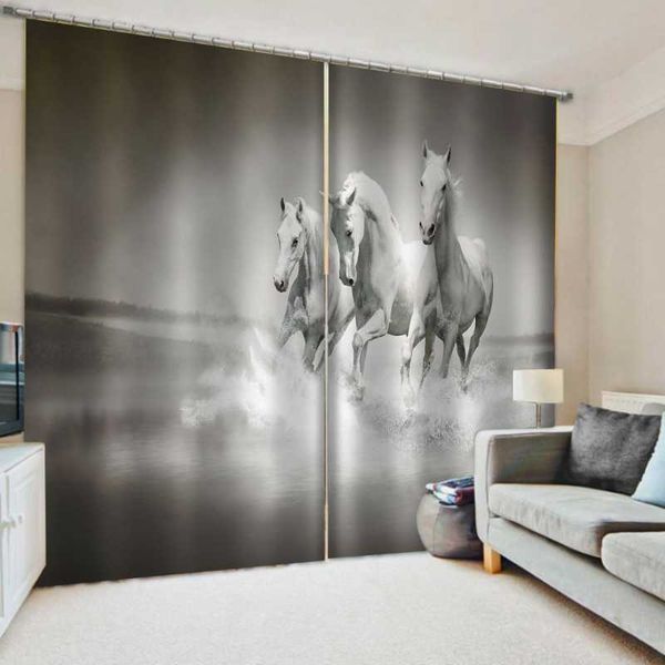curtain & drapes luxury blackout 3d curtains for living room bedding office grey horse decoration
curtain & drapes luxury blackout 3d curtains for living room bedding office grey horse decoration