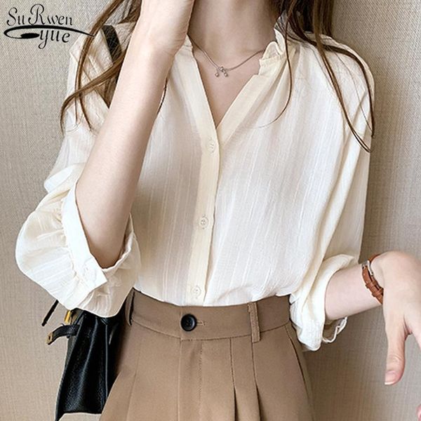 gentle v neck puff sleeve female 2021 autumn long woman's shirts plus size women 4xl cotton blouses 10481 women's &, White
gentle v neck puff sleeve female 2021 autumn long woman's shirts plus size women 4xl cotton blouses 10481 women's &, White