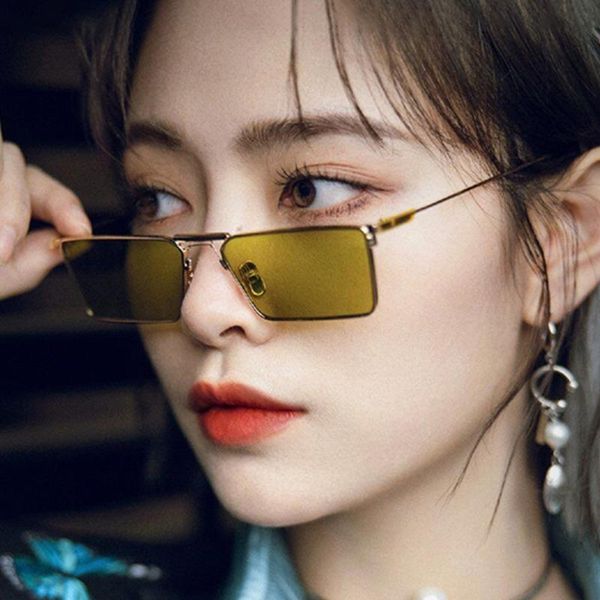 sunglasses women's metal square frame glasses korean trendy light green lens anti-uv eyeglasses retro small frames uv400, White;black
sunglasses women's metal square frame glasses korean trendy light green lens anti-uv eyeglasses retro small frames uv400, White;black