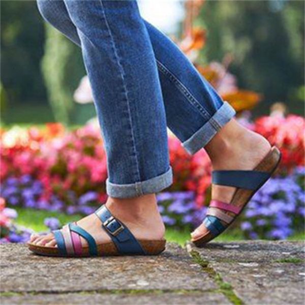slippers summer cork shoes word slippers female beach color matching flat o8tu, Black
slippers summer cork shoes word slippers female beach color matching flat o8tu, Black