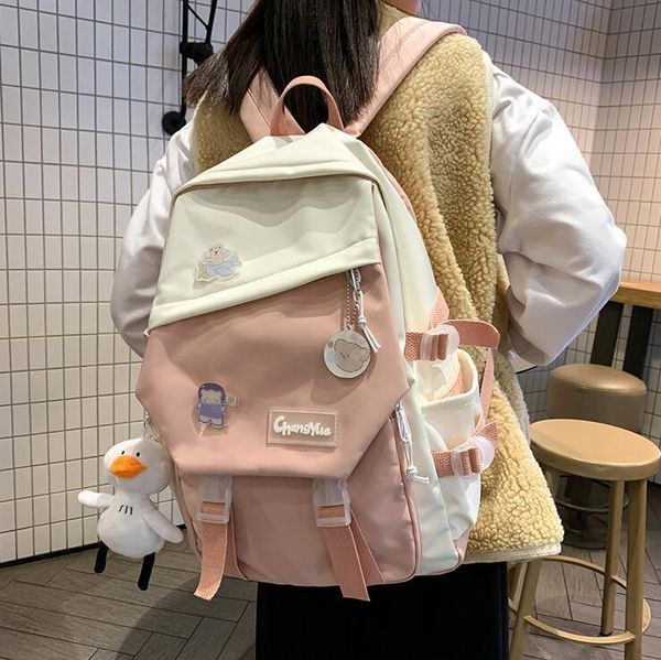 backpack style high capacity waterproof schoolbag fashion quality cartoon pendant school student
backpack style high capacity waterproof schoolbag fashion quality cartoon pendant school student