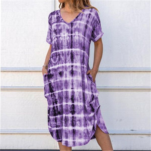maternity dresses women summer casual dress short sleeve 2021 tie-dye print mid long v-neck side splited pockets big size vestidos, White
maternity dresses women summer casual dress short sleeve 2021 tie-dye print mid long v-neck side splited pockets big size vestidos, White